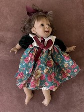 1990s Vintage Spanish PANRE Doll in Original Dress Character Outfit