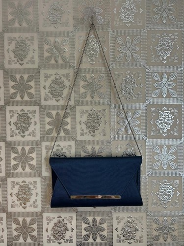 Debut ladies navy clutch - debut,
