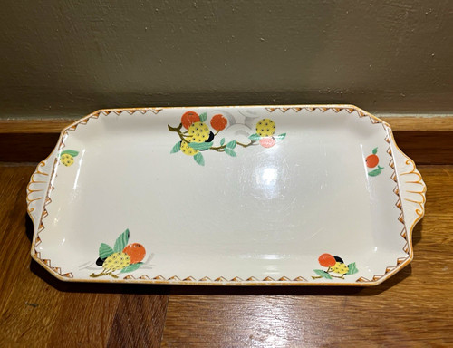 Art deco sandwich platter - deco,