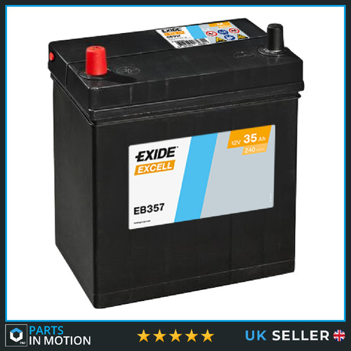 Car battery eb357 exide 055se - battery,