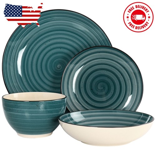 Piece round stoneware - 24,