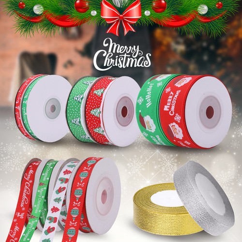 Joblot 100 christmas ribbon - joblot,