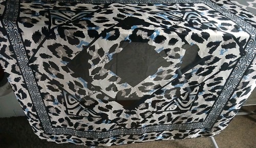 Biba silk scarf iconic logo - ,
