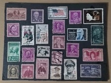 24 Vintage US Postage Stamp
