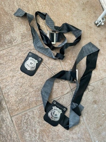 Police badge belt fancy - belt,