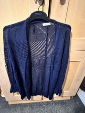 Ladies Navy Blue Crochet