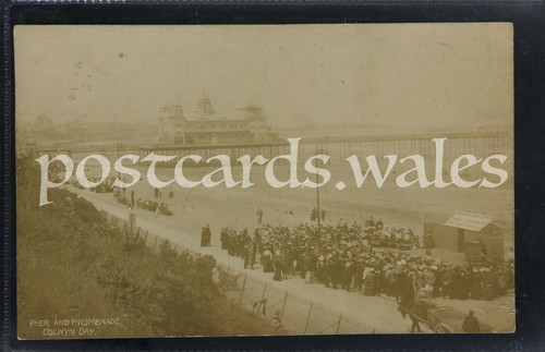 Pier and promenade colwyn bay - colwyn,