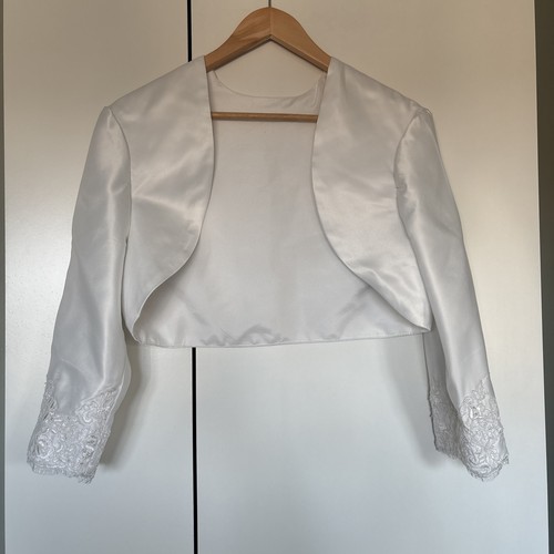 Bridal crop jacket bolero - crop,