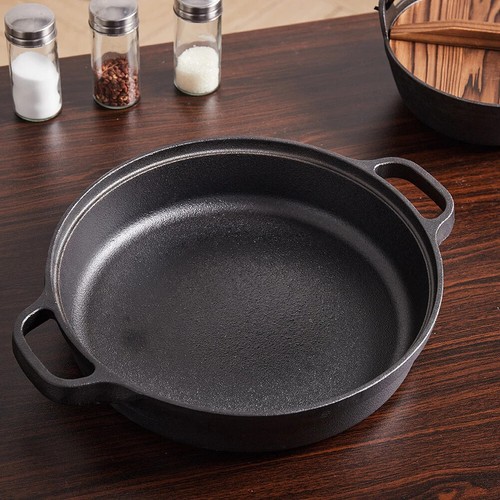 Cast iron cookware frying pan - cast,