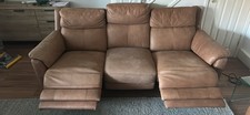 Leather Recliner Sofa 3 Seater