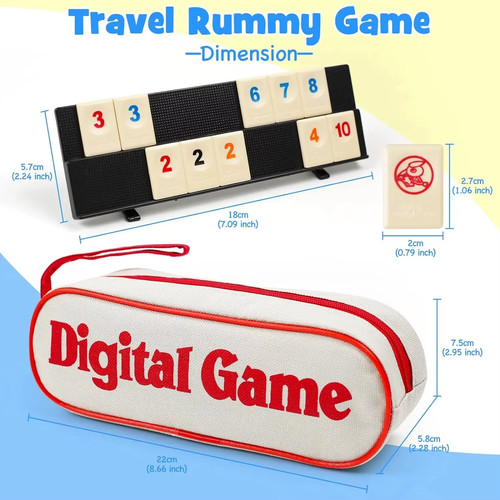 Rummikub pouch travel game - pouch,