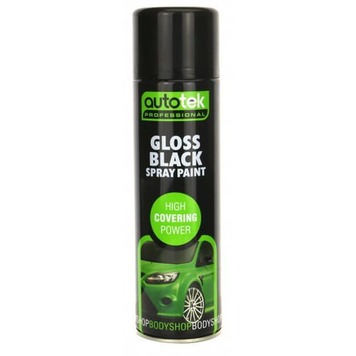 Autotek gloss black paint - gloss,