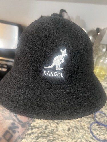 Kangol bucket hat - bucket, black