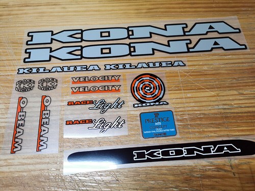 Kona kilauea 1995 decal set - 1995,