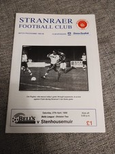 Stranraer V Stenhousemuir