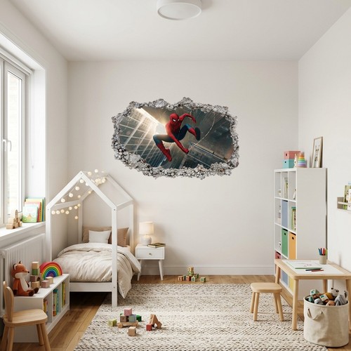 Spider man brand wall - brand, 3d