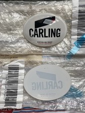 Carling Oval Fisheye Badge