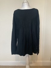 Phase Eight Navy Raglan Long