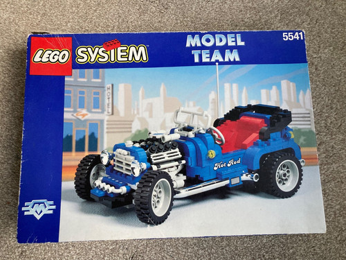 Lego model team blue fury - team:,