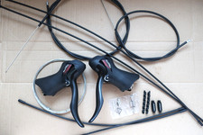 Shimano Tourney ST-A070 7 Speed Shifter Set & Front Derailleur FD-A070 + Cables