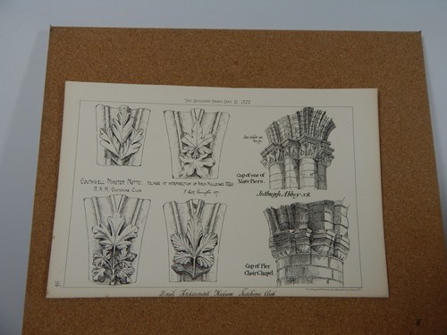 Antique architects print - antique,