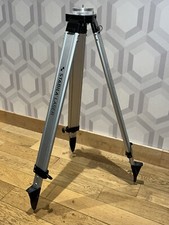 Stabila Construction Site Aluminium Tripod inc. 5/8 to 1/4 thread Laser Adapter