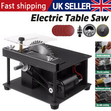Mini Table Saw Bench Saw Woodworking Polish Cutting Tool Machine Multifunctional