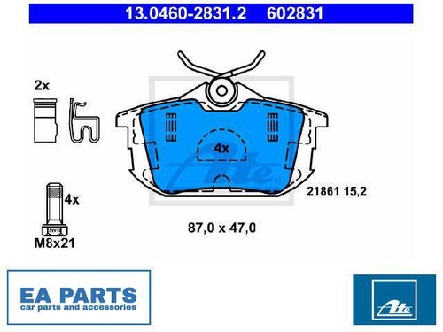 Brake pad set disc - brake,