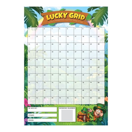 Fundraising scratch cards a5 - -,