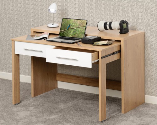 White high gloss light - light, oak