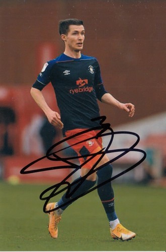 Dan potts hand signed luton - potts,