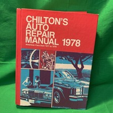 Chilton auto repair manual - auto,