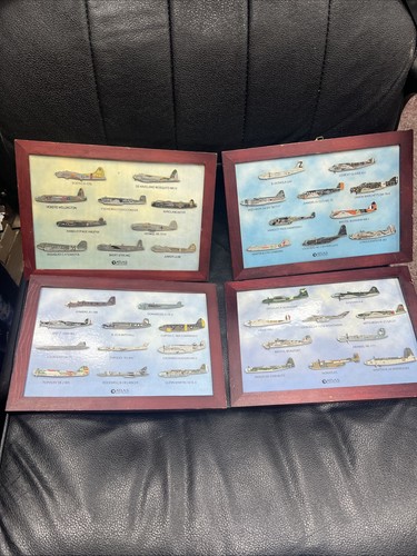 Framed collections world - x4, of