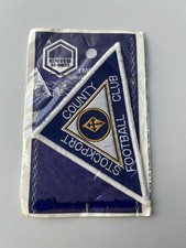 Vintage Coffer Patch - Stockport County  Badge  -  New Old Stock