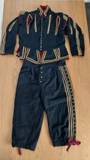 Handcrafted Matador Bullfighting Costume, Plays/Halloween, Size M - L, See Desc.