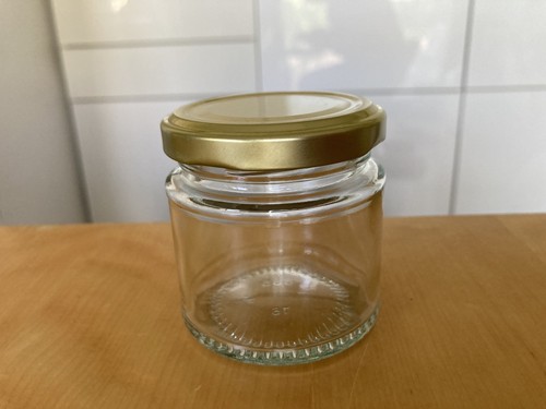 28x new glass small - mini, jam