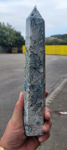 Extra large chrysocolla tower - extra,