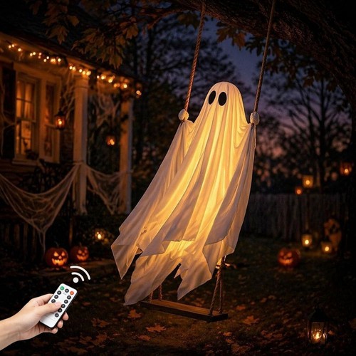 Large hanging swing ghost - 5,