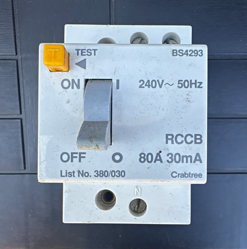 Crabtree rccb rcd 80a 30ma - rccb,