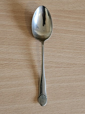 JH POTTER SILVA VICTORIAN TEASPOON SILVER PLATED SERVING SPOON 5" LONG