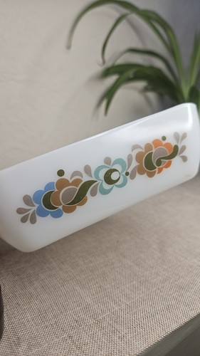 Pyrex carnaby butter dish - butter,