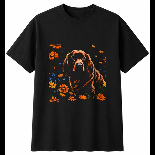Dark fantasy sussex spaniel - fantasy,