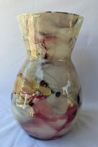 Genuine italian art glass vase - genuine,