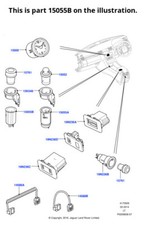 Land Rover Genuine Base Cigarette Lighter For Range Rover Sport 2010-13 LR027180