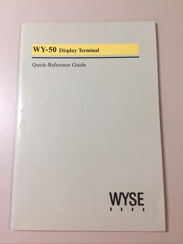 Vintage 1983 wyse - vintage,