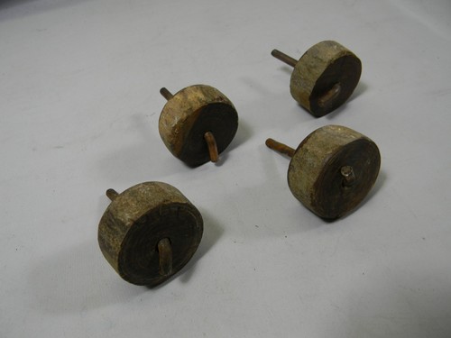 1890s pump organ wood wheels - 1890s,