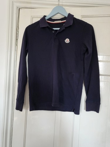 Moncler polo logo - short, sleeve