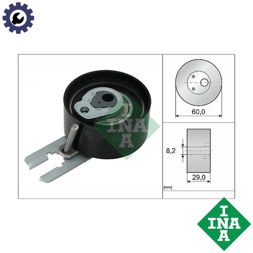 Tensioner pulley timing - tensioner, belt