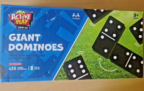 Giant dominoes foam pieces - dominoes, 28