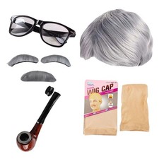 Glasses Old Man Costume Old